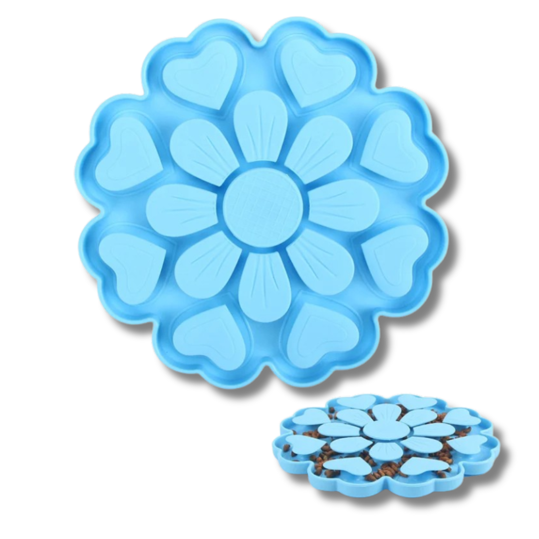 Flower-Shaped Silicone Lick Mat