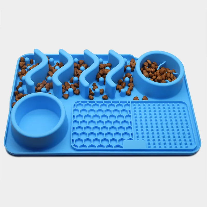 Multi-functional Puzzle Lick Mat