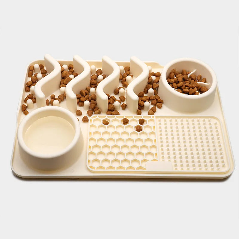 Multi-functional Puzzle Lick Mat
