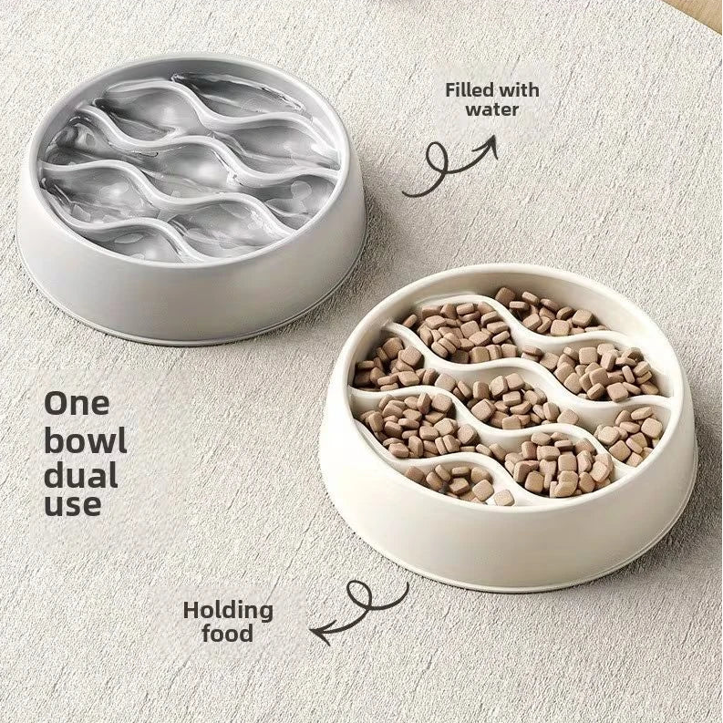 Wavy Slow Feeder Bowl