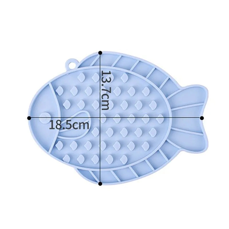 Fish Shaped Lick Mat