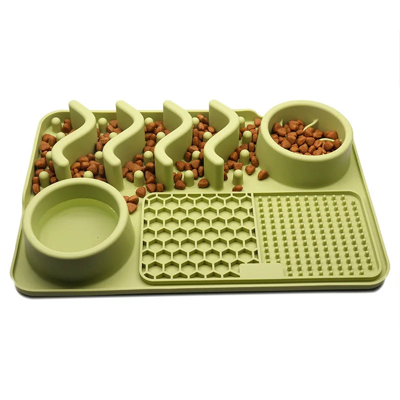 Multi-functional Puzzle Lick Mat