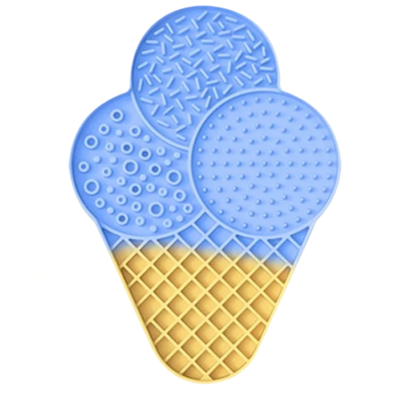 Ice Cream Shaped Lick Mat