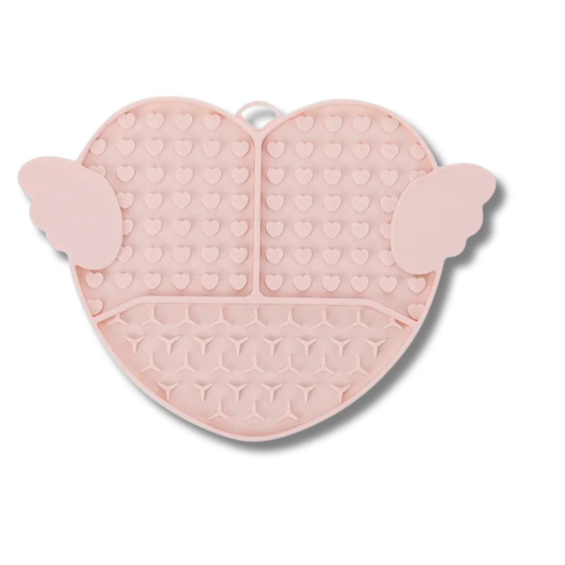 Heart Shaped Silicone Lick Mat