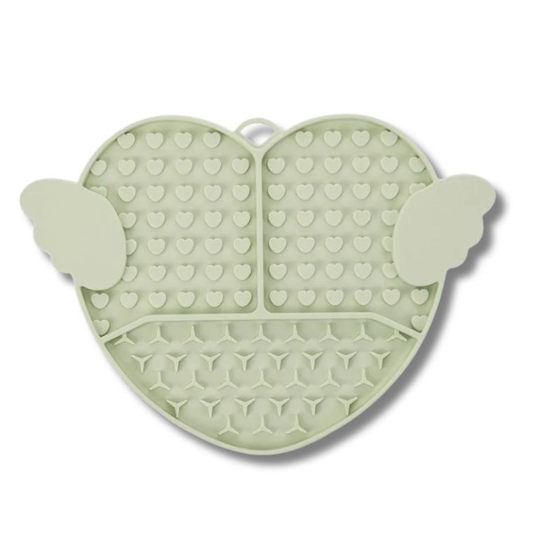 Heart Shaped Silicone Lick Mat