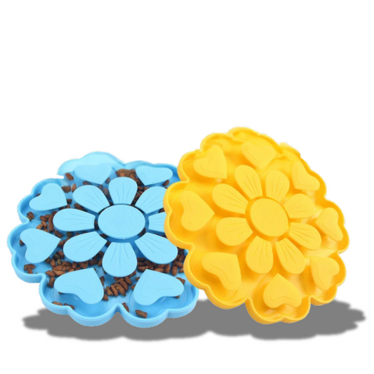 Flower-Shaped Silicone Lick Mat