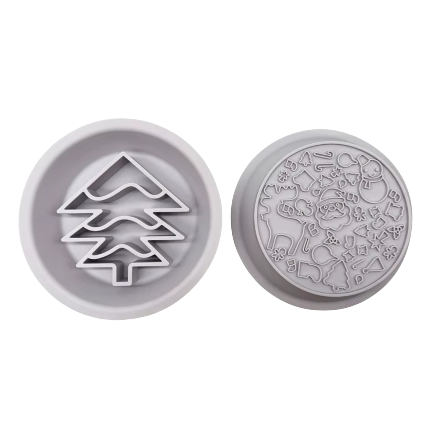 Christmas Tree Slow Feeder And Lick Mat Duo