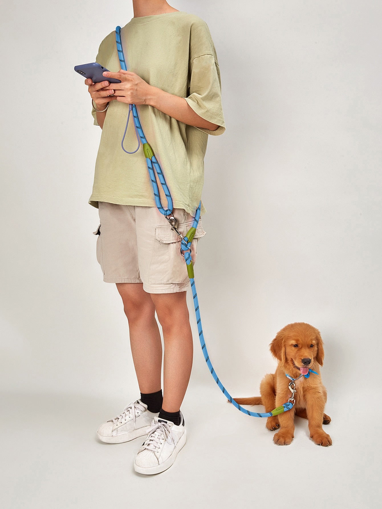 Free Hand Rope Leash