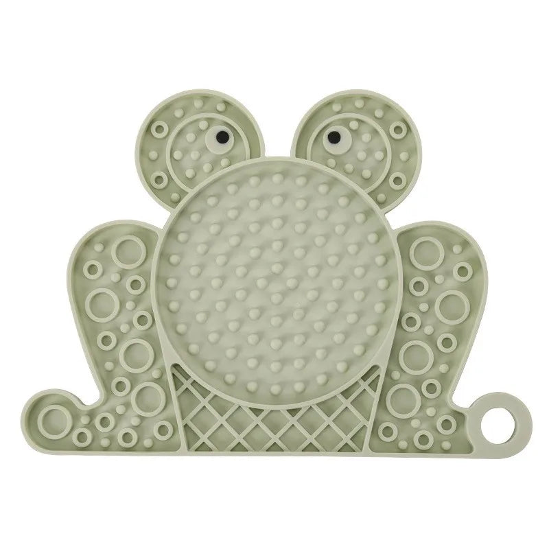 Frog Shaped Lick Mat
