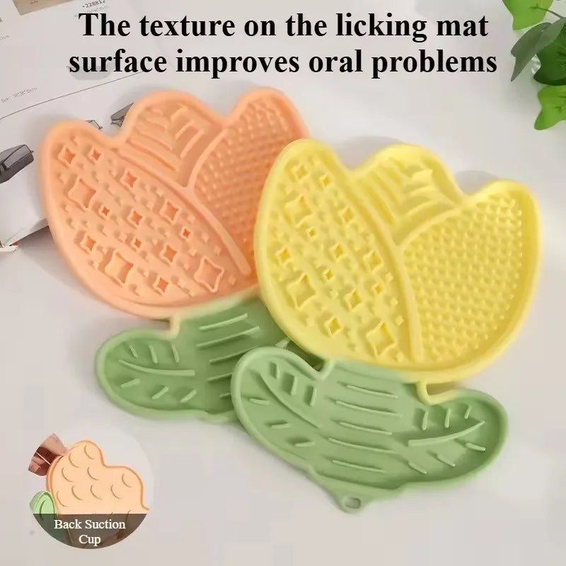 Tulip Shaped Lick Mat