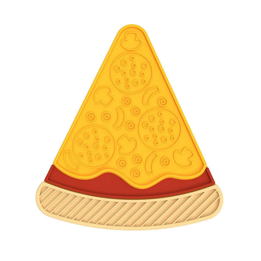 Pizza Shaped Lick Mat