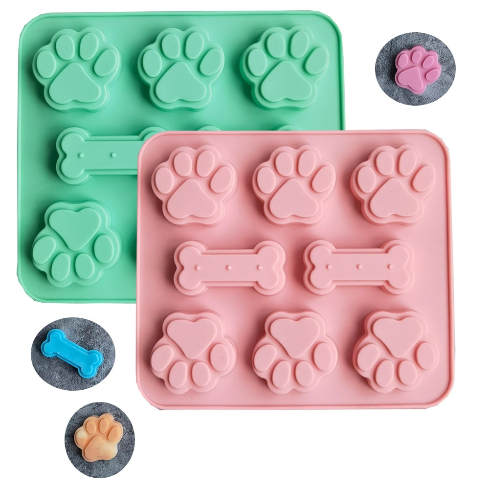 Silicone Mold Paw And Bone