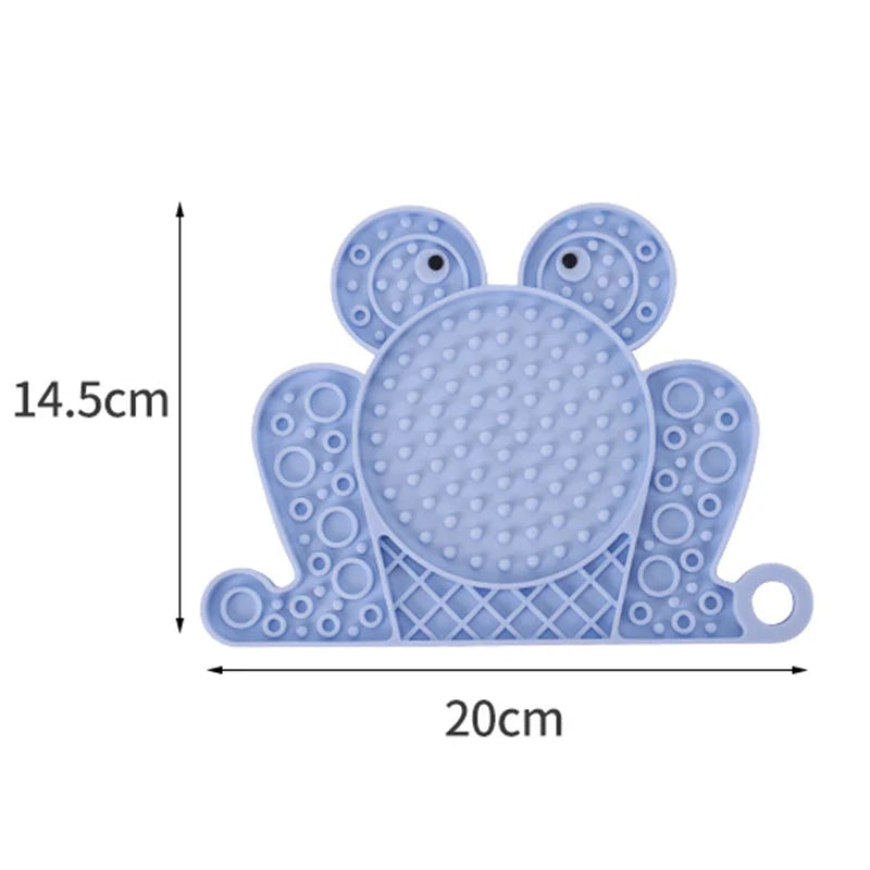 Frog Shaped Lick Mat