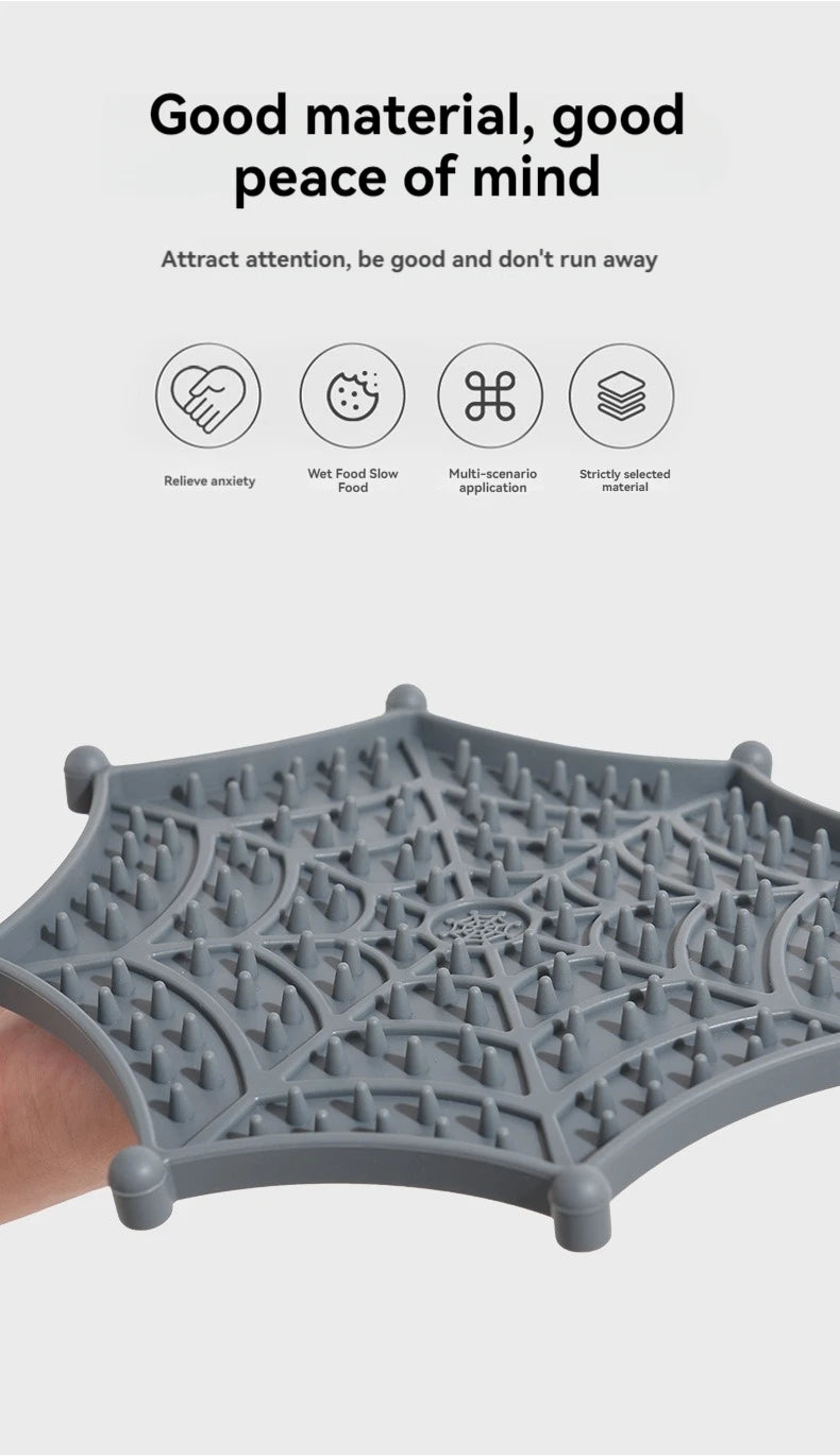 Spider Shaped Lick Mat