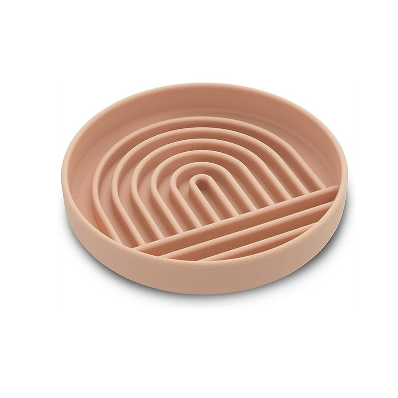 Pet Bowl Silicone Slow Feeder