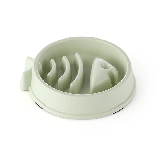 Fish Scale Slow Feeder Bowl