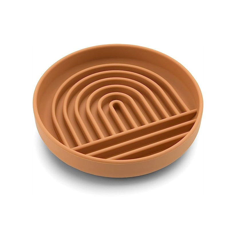 Pet Bowl Silicone Slow Feeder