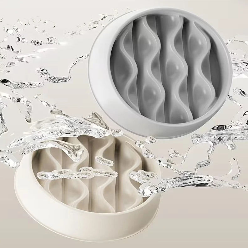Wavy Slow Feeder Bowl