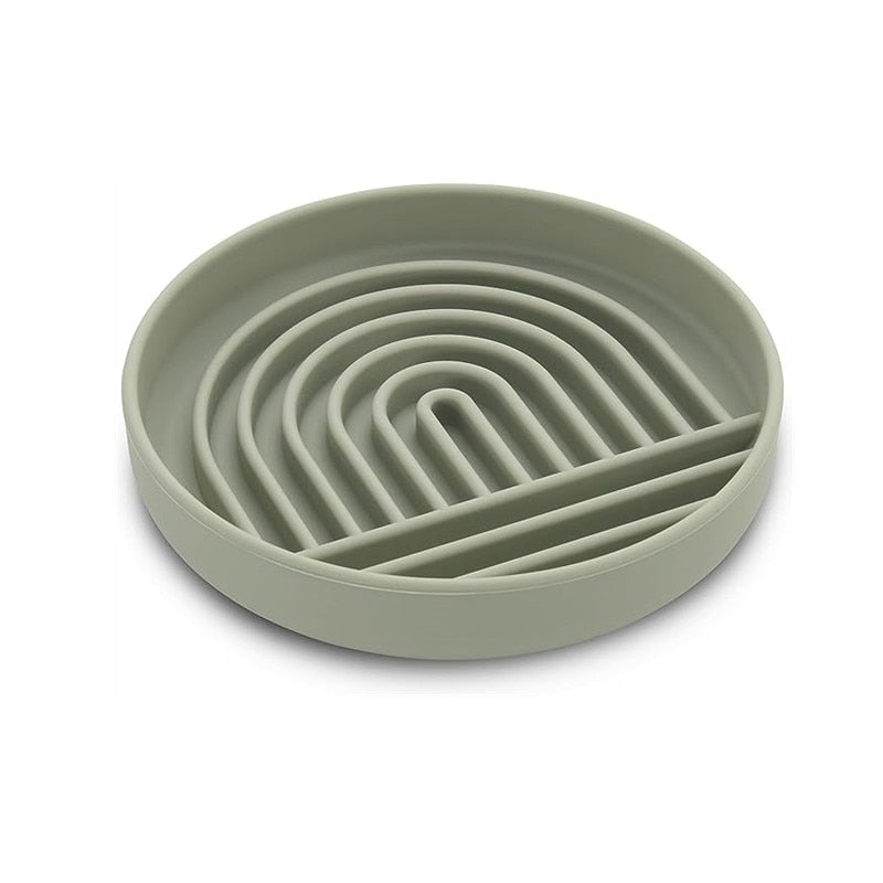 Pet Bowl Silicone Slow Feeder