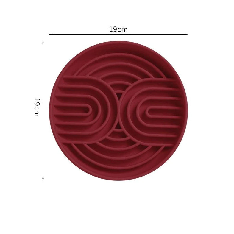 Maze Silicone Slow Feeder Bowl