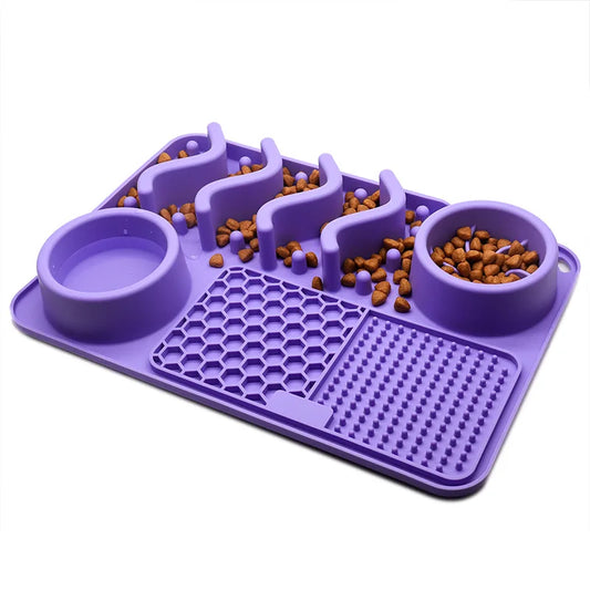 Multi-functional Puzzle Lick Mat