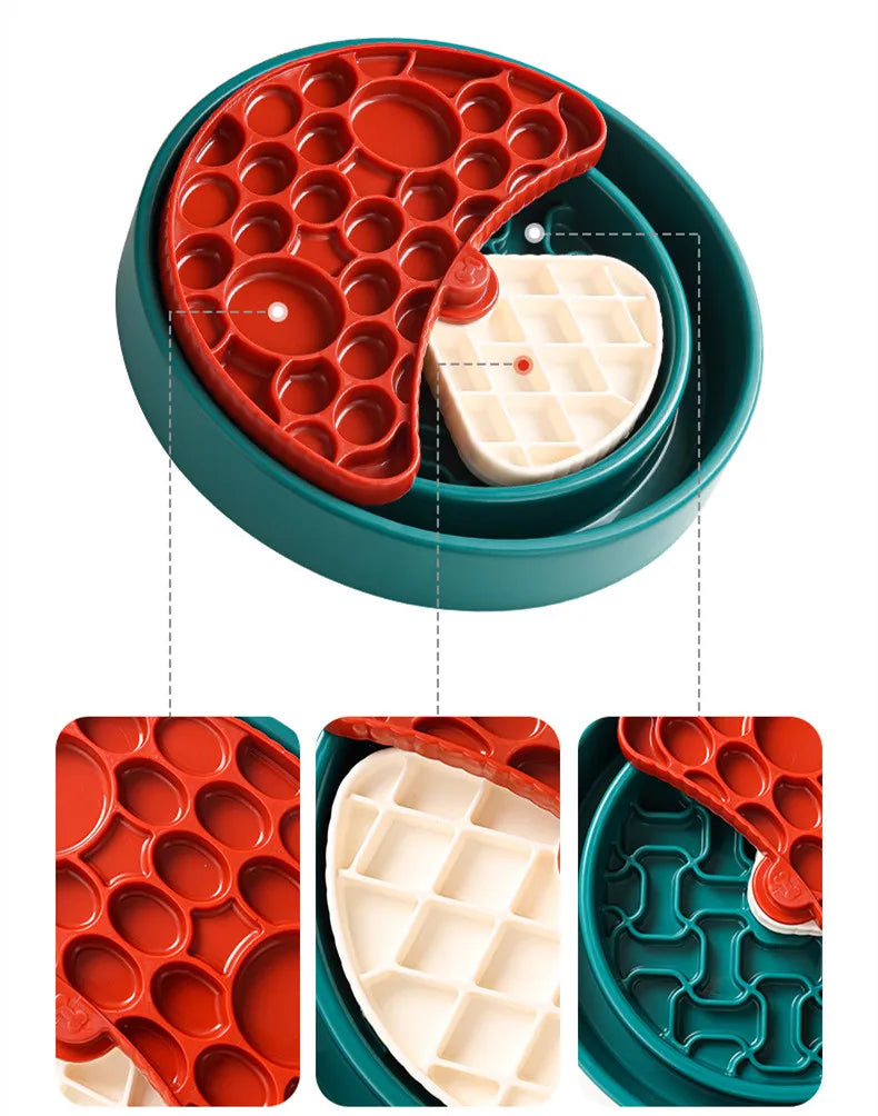 Mushroom Rotating Slow Feeder