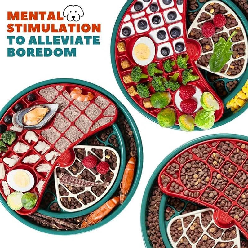 Mushroom Rotating Slow Feeder