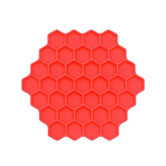 Honeycomb Silicone Lick Mat