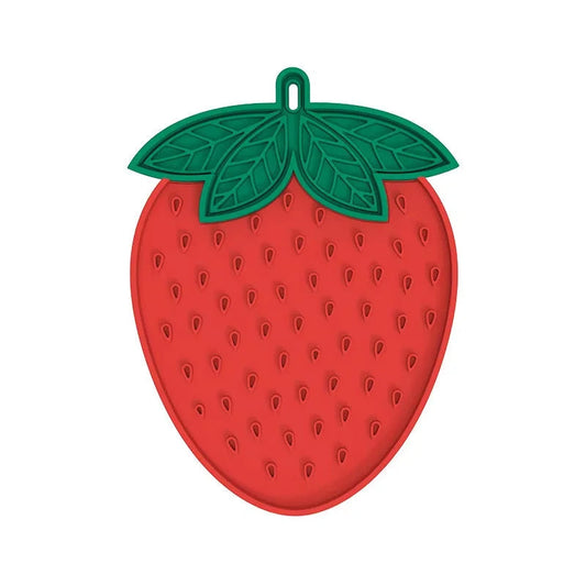 Strawberry Shaped Lick Mat