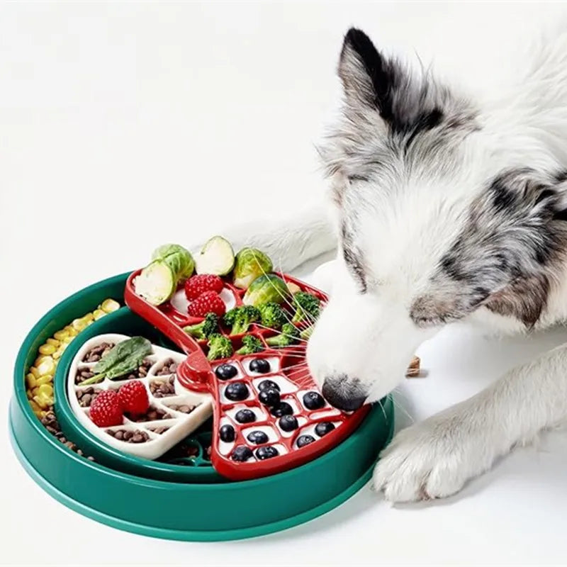 Mushroom Rotating Slow Feeder