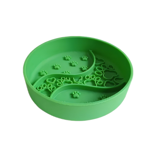 Paw Print Silicone Slow Feeder