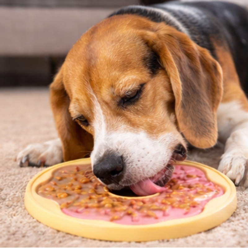Doughnut Shaped Lick Mat