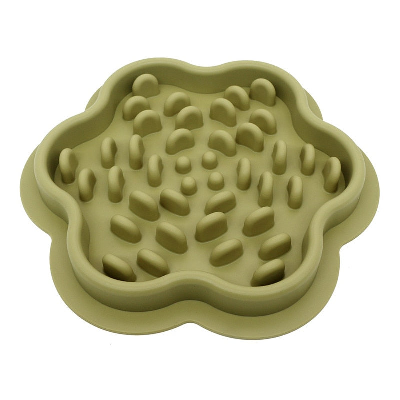 Pet Bowl Silicone Slow Feeder