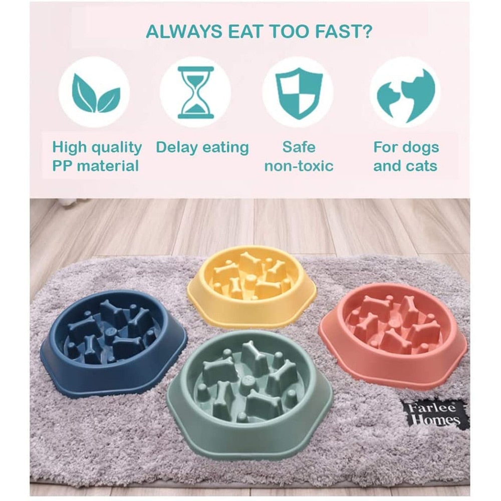 Pet Bowl Slow Feeder