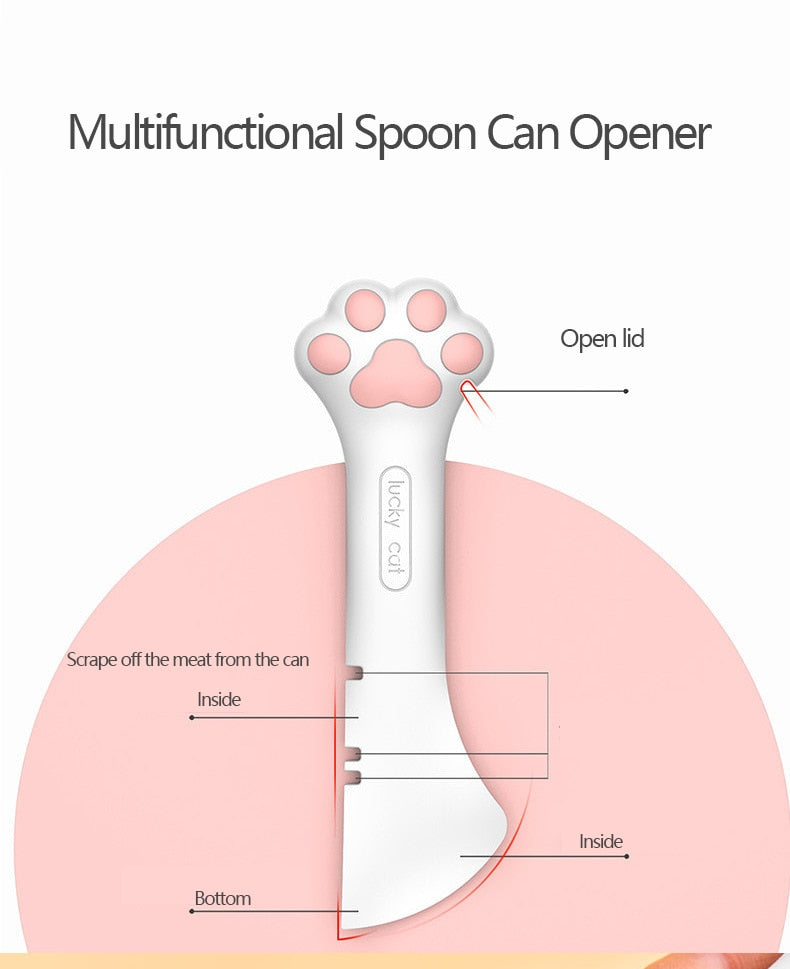 Can Lid Cover And Multi-Functional Spoon